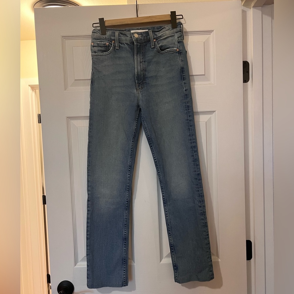 MOTHER DENIM HIGH WAISTED RIDER SKIMP JEANS 26